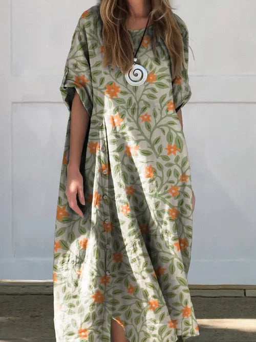 SOPHIA™ | BOHO CHIC RELAXED-FIT MAXI DRESS