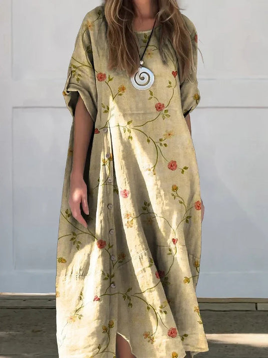 SOPHIA™ | BOHO CHIC RELAXED-FIT MAXI DRESS