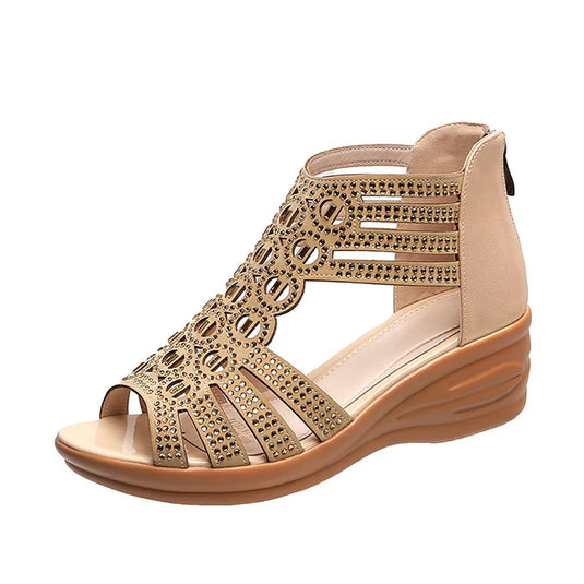 Bella - Stylish Wedge Sandals