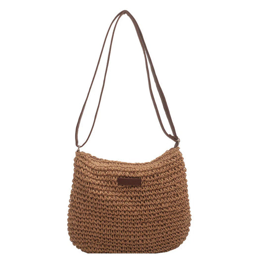 Lina - Trendy Woven Shoulder Bag