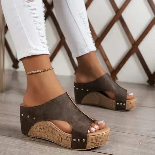 Celestia™ | Exquisite Comfort Orthopedic Wedge Sandals