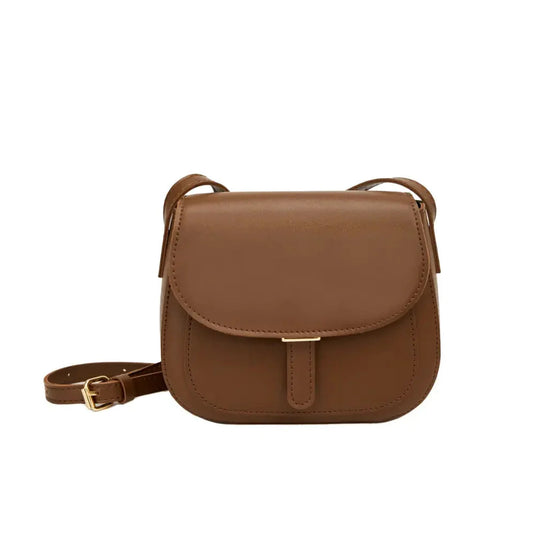 Evelyn™ - Vintage Poise Saddle Crossbody