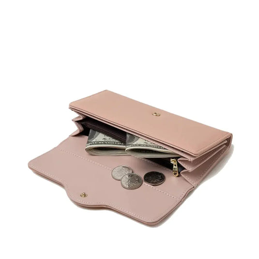 Lysandra™ - Graceful Trifold Wallet with Coin Pocket