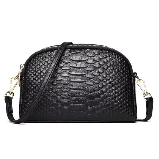 Valentina™ - Luxe Croc-Textured Mini Crossbody