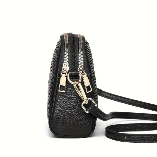 Valentina™ - Luxe Croc-Textured Mini Crossbody