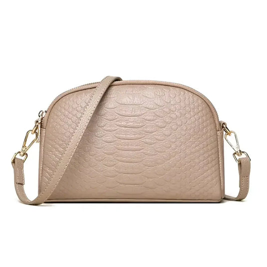 Valentina™ - Luxe Croc-Textured Mini Crossbody