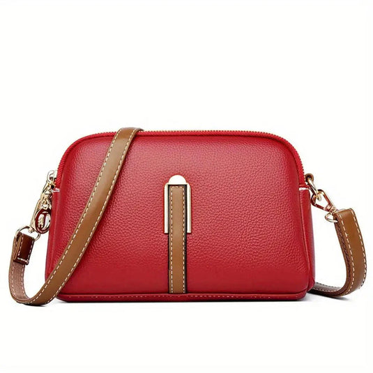 Aurora - Luxe Litchi-Textured Crossbody