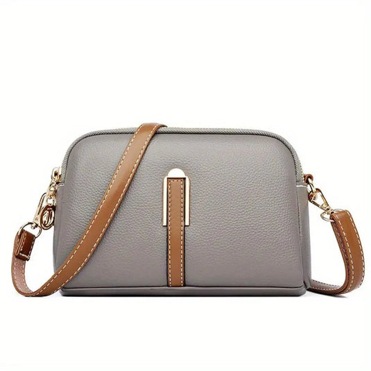 Aurora - Luxe Litchi-Textured Crossbody