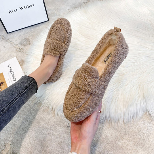 Celeste™ | Cozy Chic Winter Loafers