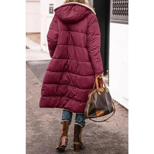 Eve - Oversized Sherpa-Lined Coat