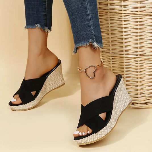 Aurelia™ | Effortless Chic Everyday Wedge Sandals