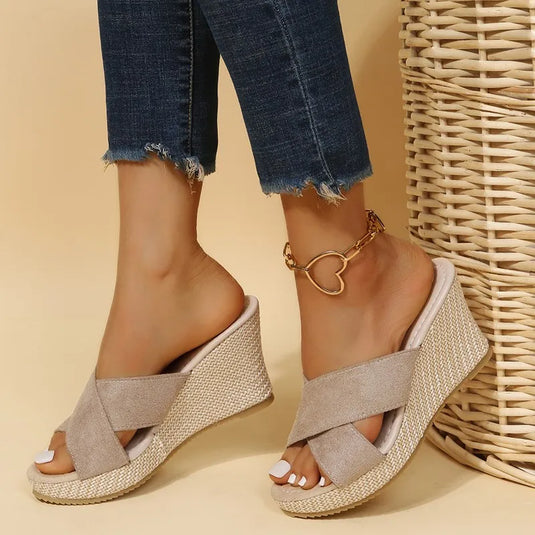 Aurelia™ | Effortless Chic Everyday Wedge Sandals