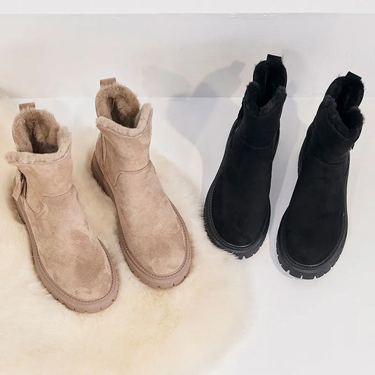 Aveline™ | Exquisite Winter Elegance Fur-Lined Boots