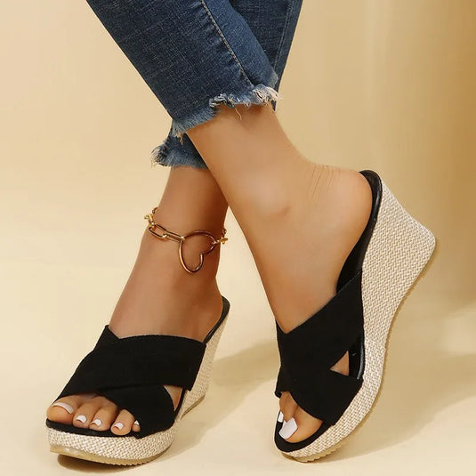 Aurelia™ | Effortless Chic Everyday Wedge Sandals