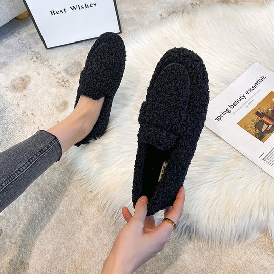 Celeste™ | Cozy Chic Winter Loafers