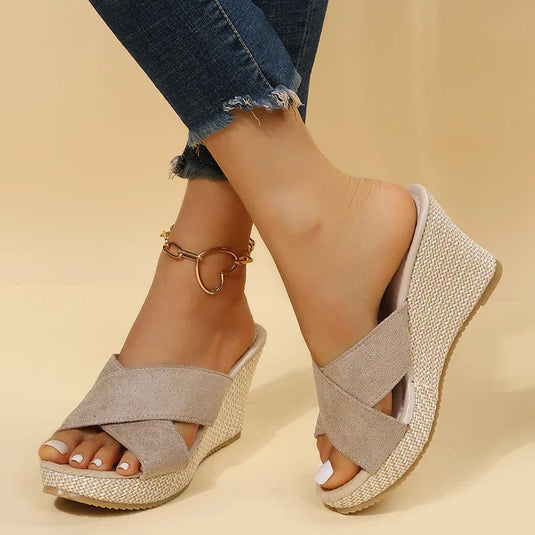 Aurelia™ | Effortless Chic Everyday Wedge Sandals