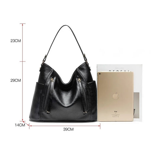 Victoria - Elegant Leather Bag