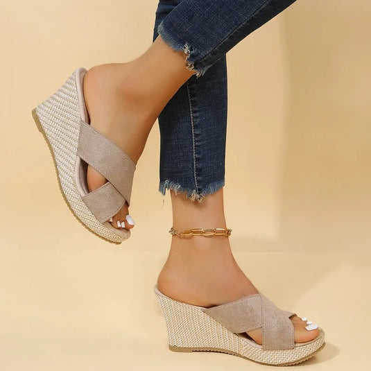 Aurelia™ | Effortless Chic Everyday Wedge Sandals