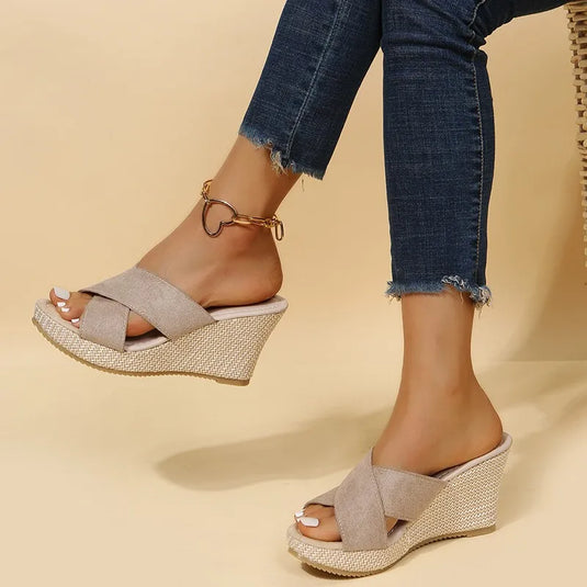 Aurelia™ | Effortless Chic Everyday Wedge Sandals