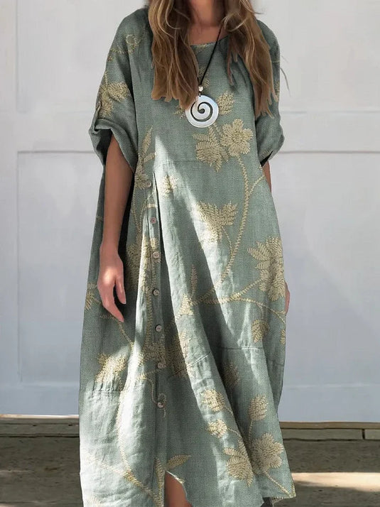 SOPHIA™ | BOHO CHIC RELAXED-FIT MAXI DRESS