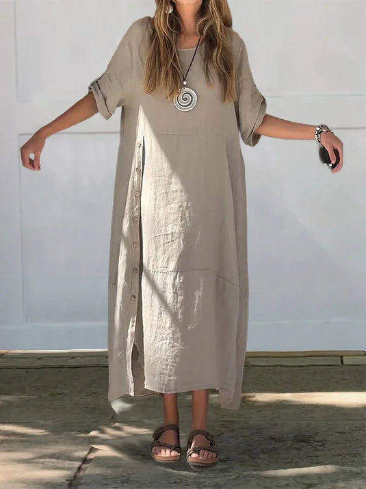 SOPHIA™ | BOHO CHIC RELAXED-FIT MAXI DRESS