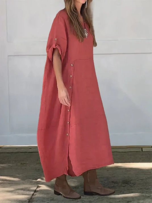 SOPHIA™ | BOHO CHIC RELAXED-FIT MAXI DRESS