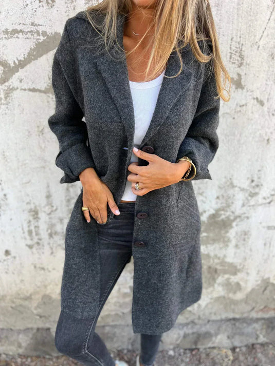 Taryna™ | Chic Wool Blend Blazer