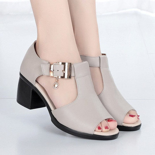 Celestia™ | Elevated Comfort Orthopedic Heeled Sandals